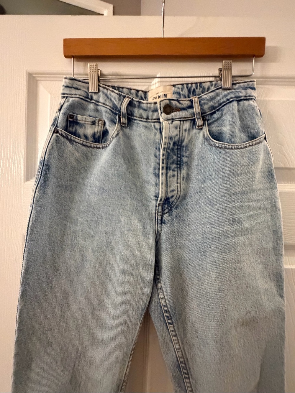 Light Wash High-Rise Women’s Jeans - Sezane (size 36)